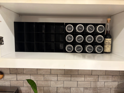 6oz Larger Spice Jar Set | Silver Edition (12-Pack)